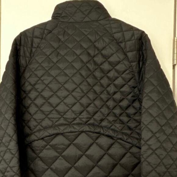 WE by Living In Yellow Black Quilted Puffer Jacket Size Medium NWOT - Picture 7 of 10